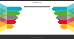 Desktop Screenshot of affinbank.com